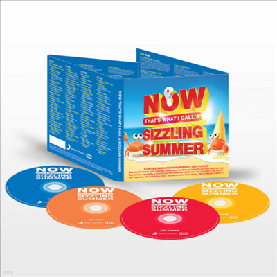 Various Artists - Now That's What I Call A Sizzling Summer (Digipack)(4CD)