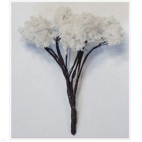 [홀아트]모형재료 하얀나무 M07-61 (2그루 소 30...