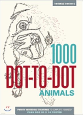 The 1000 Dot-To-Dot Book: Animals