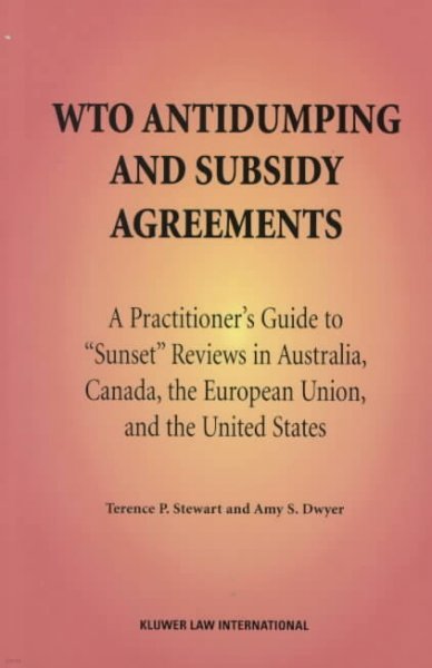 WTO Antidumping and Subsidy Agreements