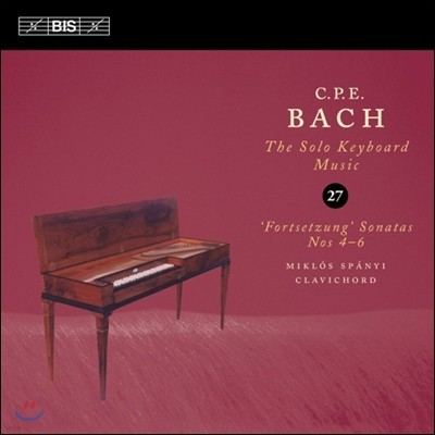 Miklos Spanyi Į ʸ  : ַ Ű  27 (C.P.E. Bach: The Solo Keyboard Music)