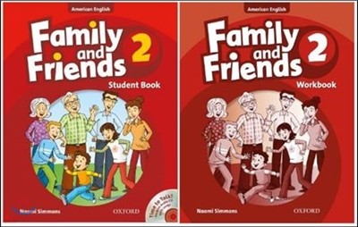 American Family and Friends 2 SET : Student Book with Time to Talk CD + Workbook