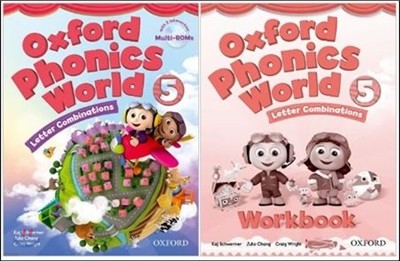 Oxford Phonics World 5 SET : Student Book with Multi-Rom + Workbook