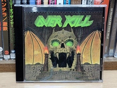 (일본반) Overkill - The Years Of Decay