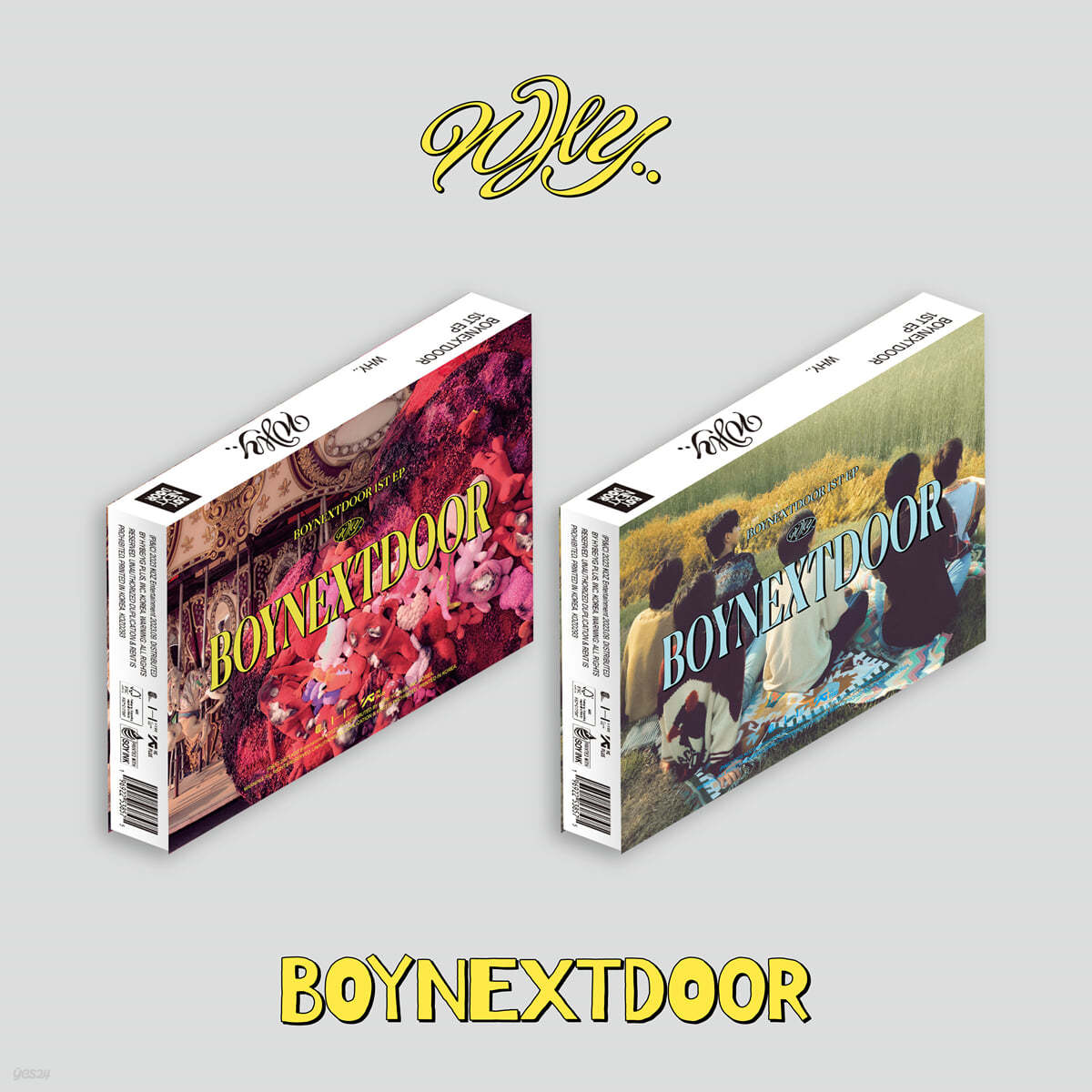 BOYNEXTDOOR (보이넥스트도어) - 1st EP ‘WHY..’ [2종 중 1종 랜덤 발송]