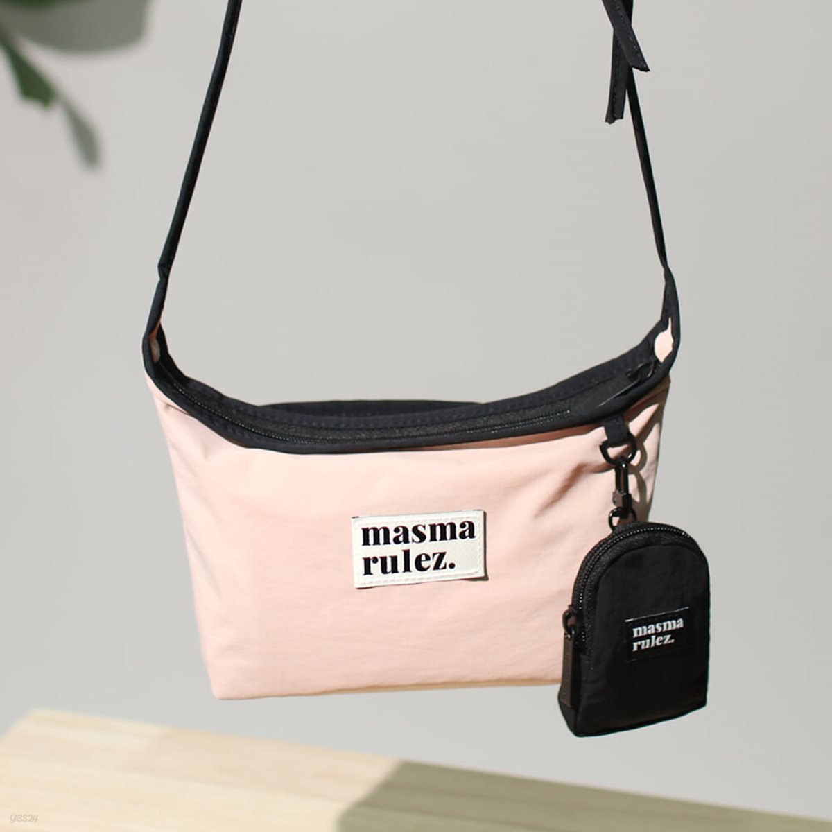 Travel sacoche bag _ pink