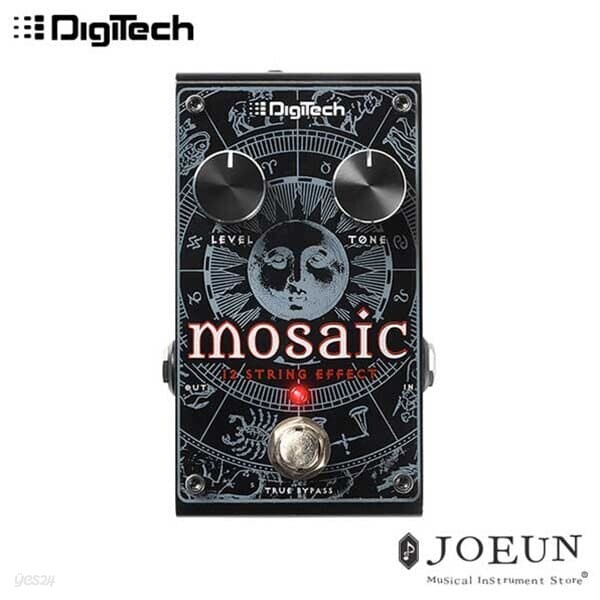 [디지텍] 이펙터 Mosaic 12현 효과 페달 화음효과