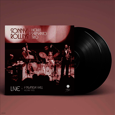 Sonny Rollins With Heikki Sarmanto Trio — Live At Finlandia Hall, Helsinki 1972 앨범 커버