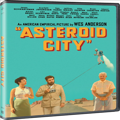 Asteroid City (ֽͷ̵ Ƽ) (ѱ ڸ )(ڵ1)(ѱ۹ڸ)(DVD)