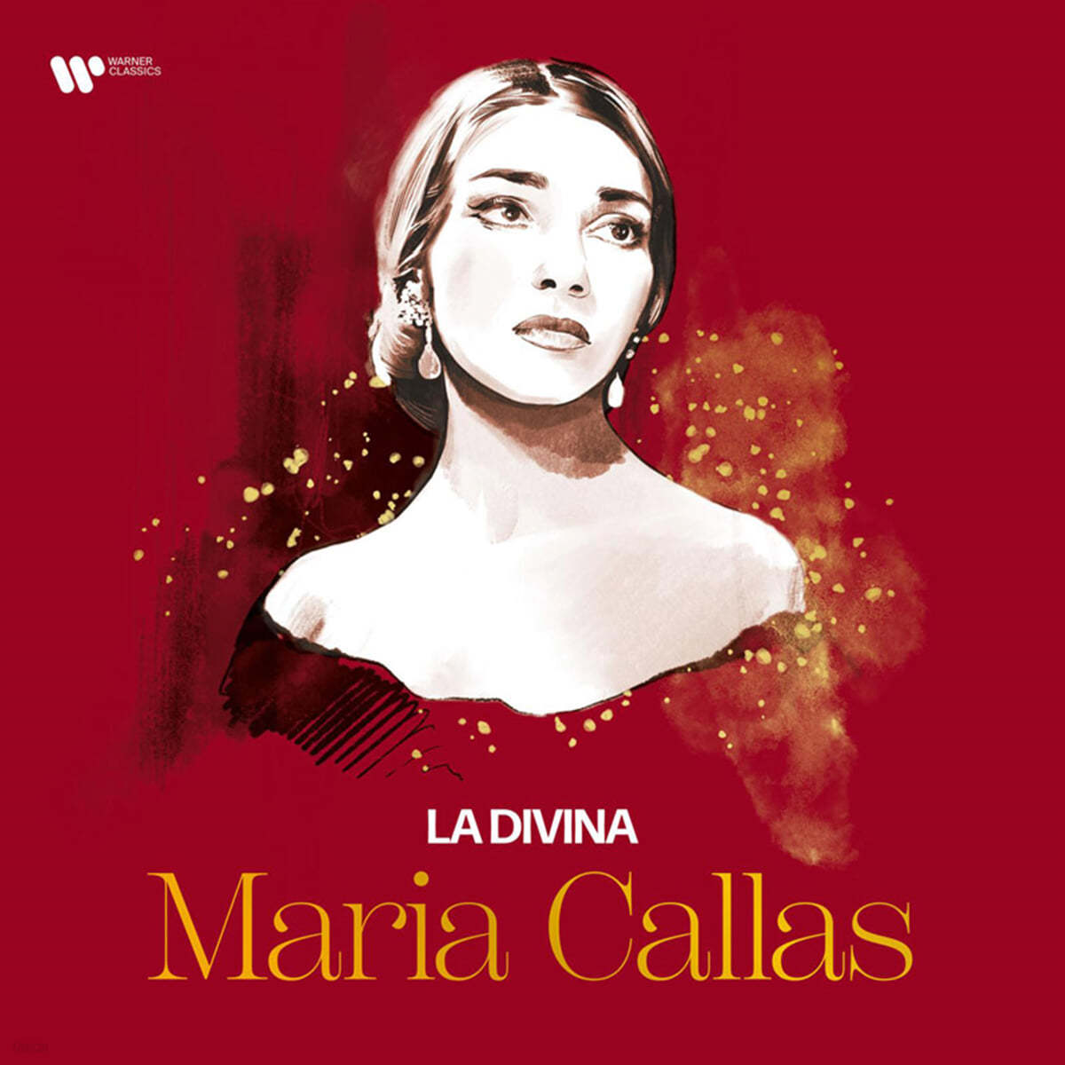 Maria Callas 마리아 칼라스 베스트 - 라 디비나 (La Divina) [레드 컬러 LP]
