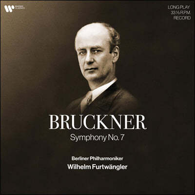 Wilhelm Furtwangler 브루크너: 교향곡 7번 (Bruckner: Symphony No. 7) [2LP]