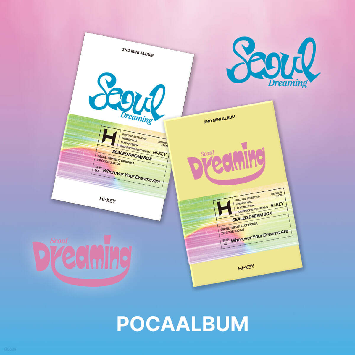 하이키 (H1-KEY) - 미니앨범 2집 : Seoul Dreaming [POCA ALBUM][2종 중 1종 랜덤발송]