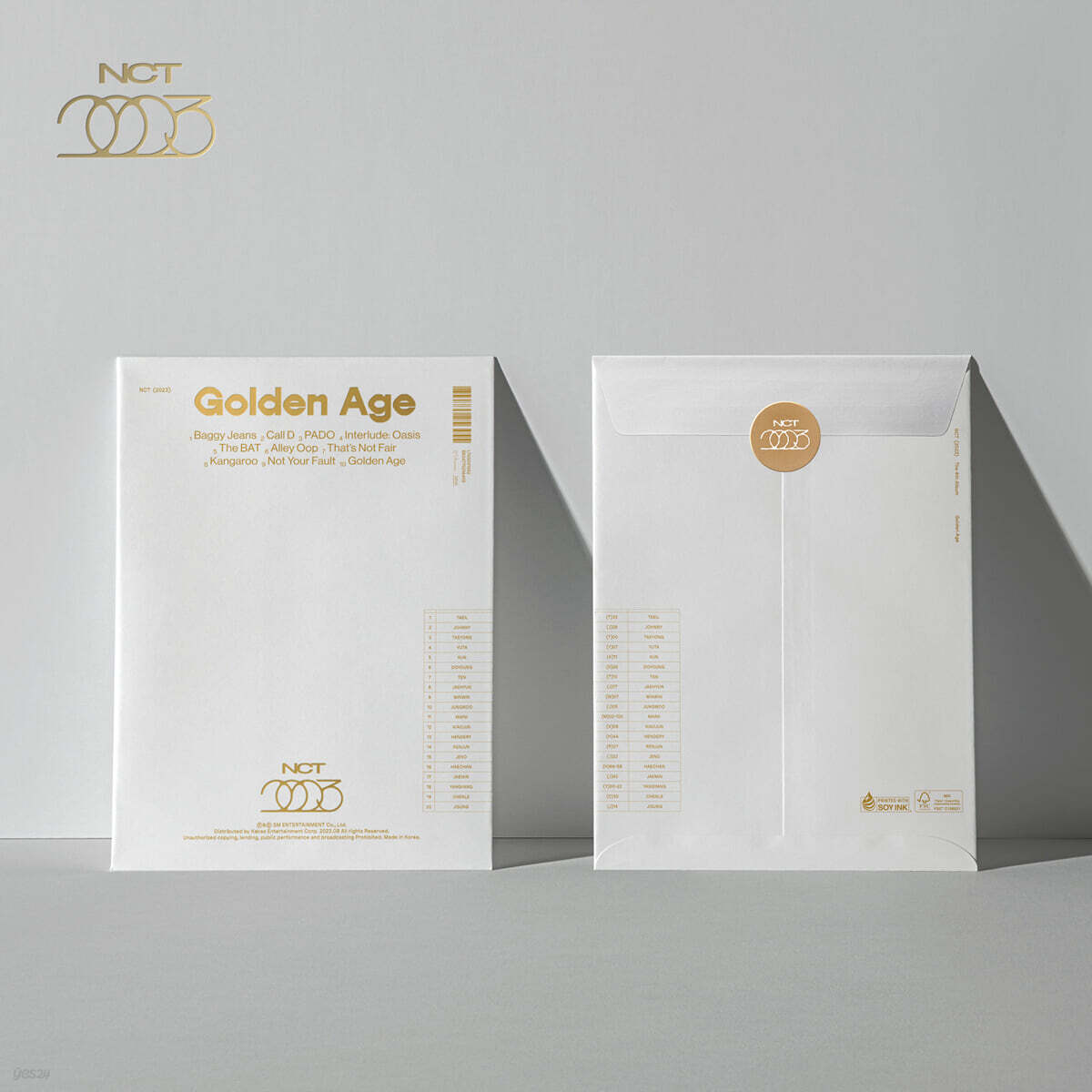엔시티 (NCT) 4집 - Golden Age [Collecting Ver.][20종 중 1종 랜덤발송]
