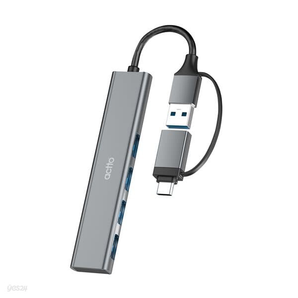 엑토 USB C타입 4포트 확장 멀티포트 허브 HUB-57