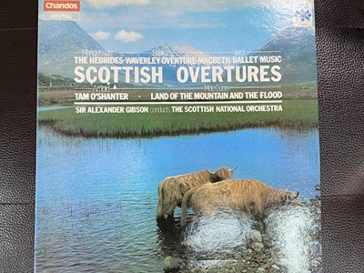 [LP] 알렉산더 깁슨 - Alexander Gibson - Scottish Overtures (스코틀랜드 - 음악여행.서곡집) LP [서울-라이센스반]