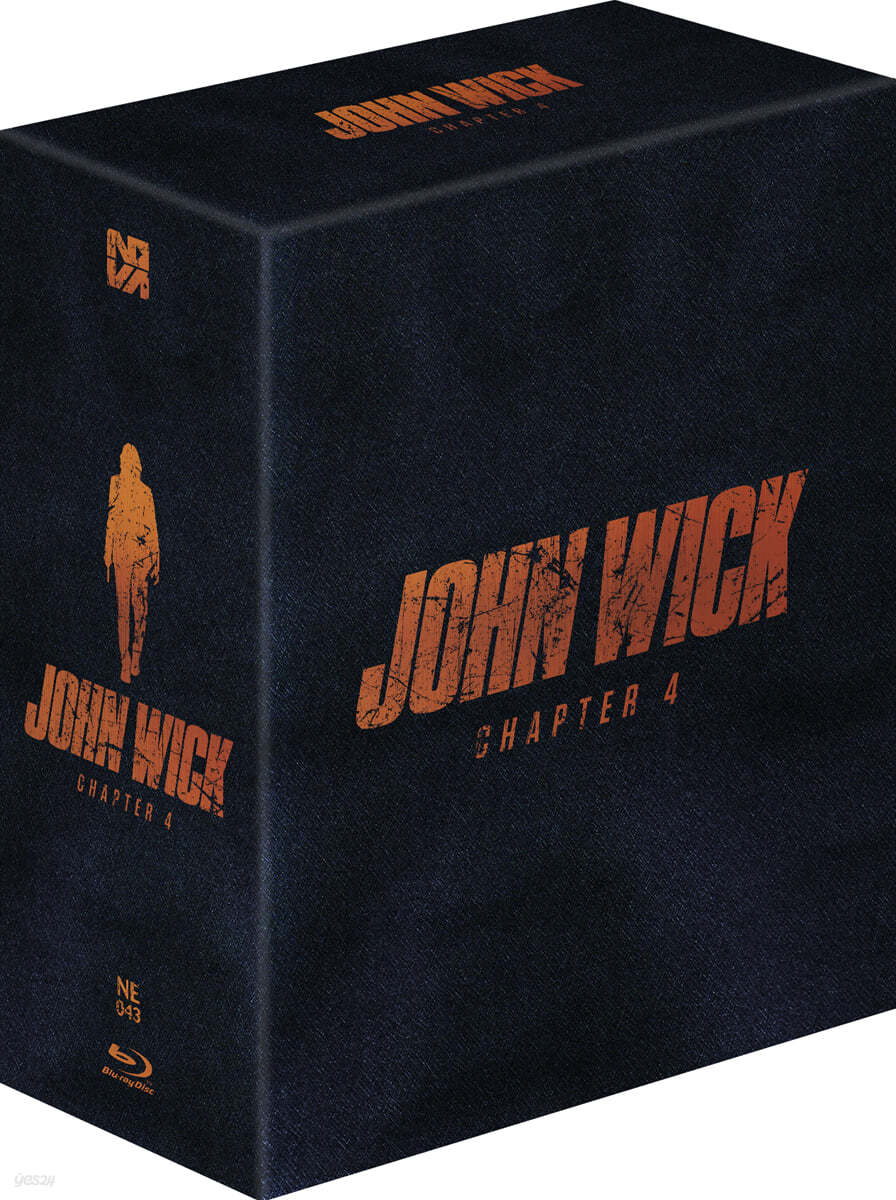 존윅 4 (1Disc, 박스세트 스틸북 600장 한정판)  : 블루레이
