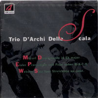 Pagliani, Rossi, Dindo / Trio D`Archi Della Scala (수입/미개봉/arc20012)