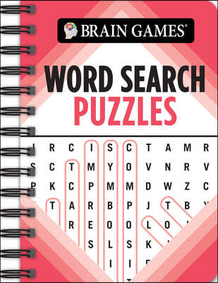 Brain Games - To Go - Word Search Puzzles (Red)