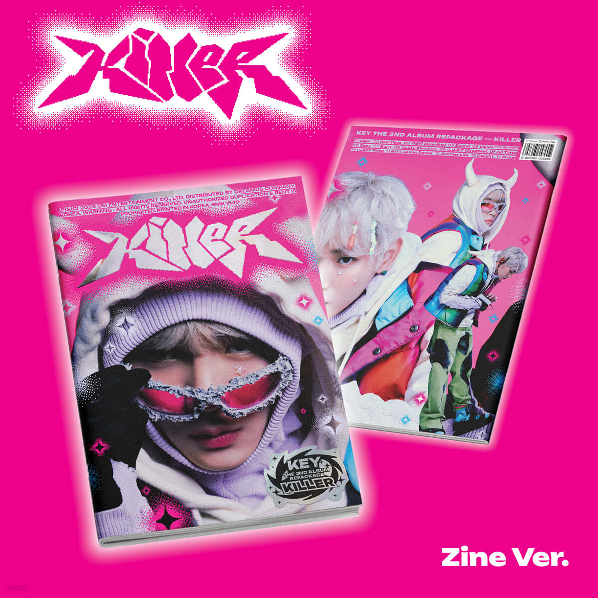 키 (Key) - 정규 2집 리패키지 : Killer [Zine Ver.]