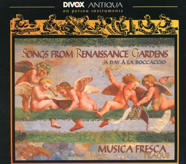 [중고샵] 무지카 프레스카 - Musica Fresca - Songs From Renaissance Gardens (르네상스 정원의 노래 보카치오의 하루) [프랑스발매]... 