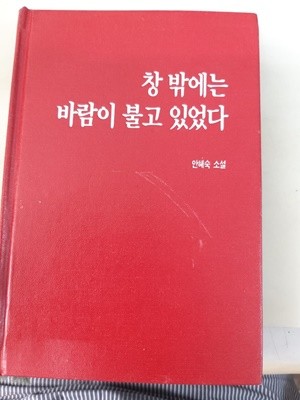 창밖에는 바람이 불고 있었다