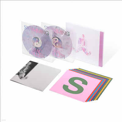 Mac Miller - Swimming (5th Anniversary Edition)(Clear/Hot Pink/Sky Blue Marble Colored 2LP)
