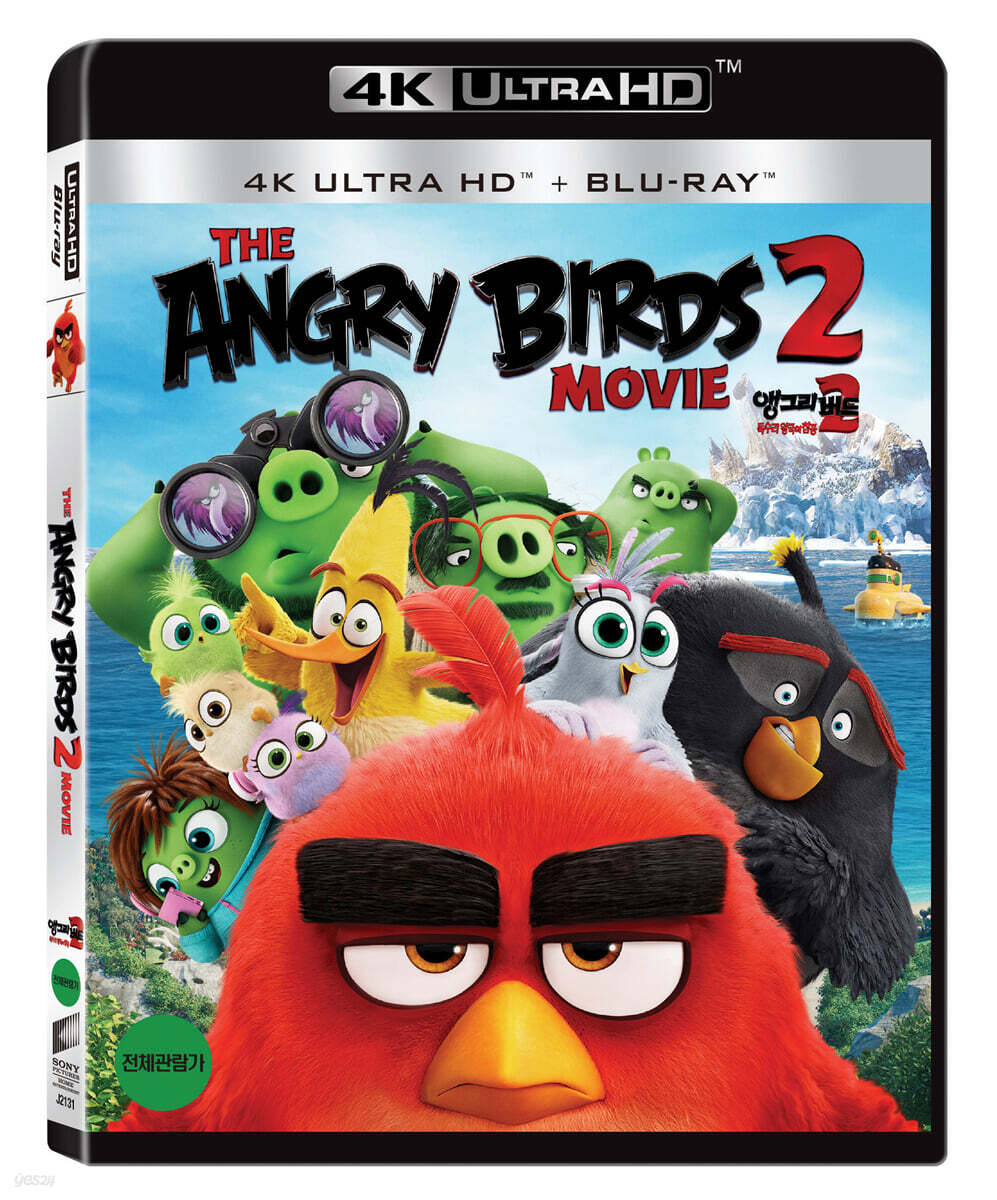 The Angry Birds Movie 2 4K UHD Blu-ray 2-Disc Korea Import Region Free English Sub