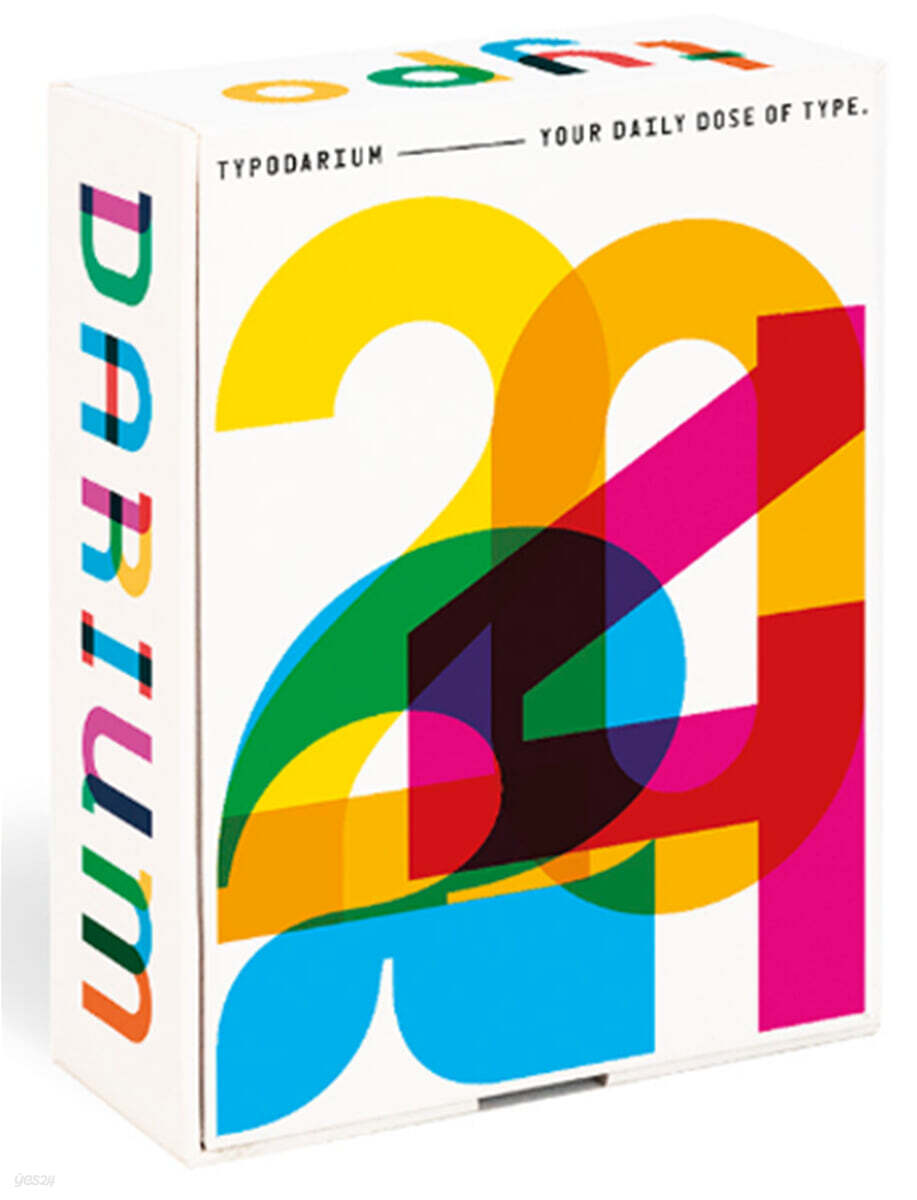 Typodarium 2024 calendar