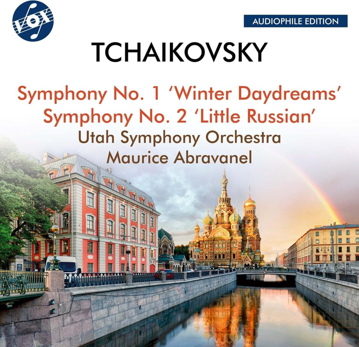 Maurice Abravanel 차이코프스키: 교향곡 1번 ‘겨울날의 백일몽’ & 교향곡 2번 ‘소러시아’ (Tchaikovsky: Symphony Op.13, Op.17)