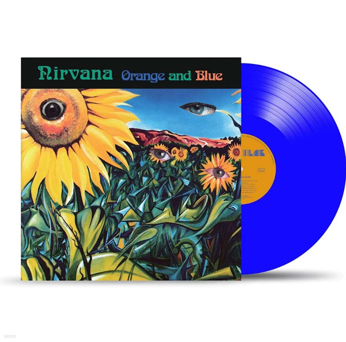 British Nirvana (UK) - Orange and Blue [블루 컬러 LP]