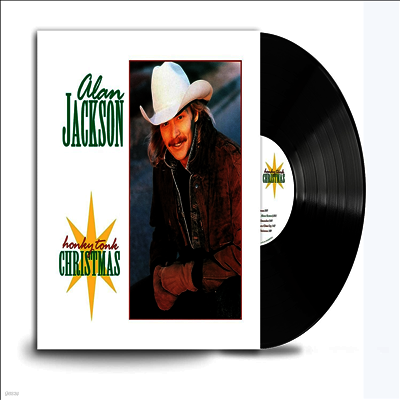 Alan Jackson — Honky Tonk Christmas 앨범 커버