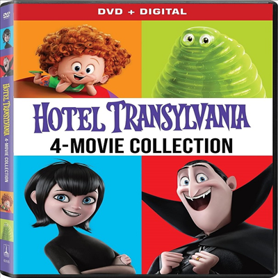 Hotel Transylvania: 4-Movie Collection ( ȣ: 4  ÷)(ڵ1)(ѱ۹ڸ)(DVD)