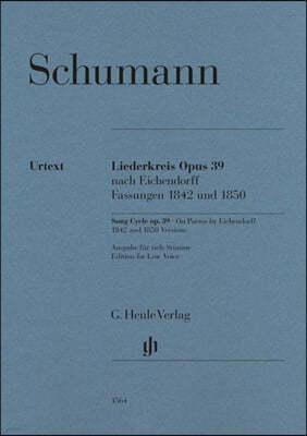   ũ̽ Op 39 On Poems by Eichendorff (Low) (HN 1564)