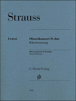 슈트라우스 오보에 협주곡 in D Major, (HN 1248)