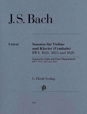  3 ̿ø ҳŸ BWV 1020, 1021,1023 (HN 458)