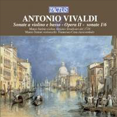 ߵ: ̿ø   ҳŸ 1 - 6 (Vivaldi: Sonatas A Violin Basso continuo Op.2 Nos.1 - 6)(CD) - Vivaldi, A.