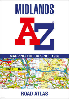 Midlands A-Z Road Atlas