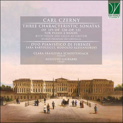 Duo pianistico di Firenze 체르니: 네 손을 위한 피아노 소나타 (Czerny: Three Characteristic Sonatas)