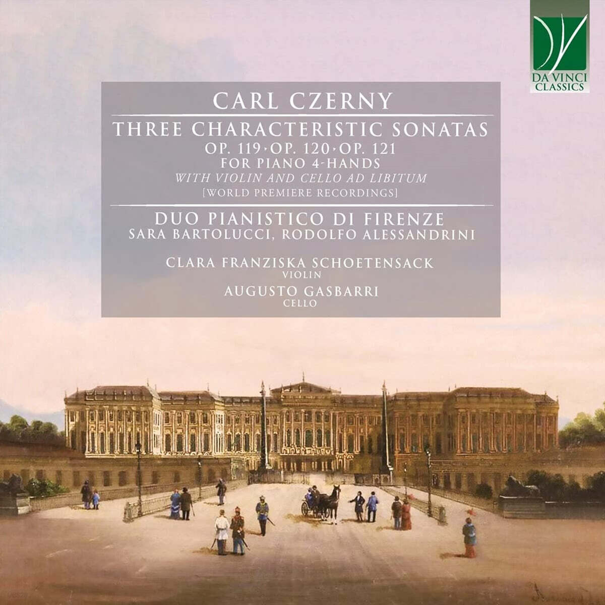 Duo pianistico di Firenze 체르니: 네 손을 위한 피아노 소나타 (Czerny: Three Characteristic Sonatas)