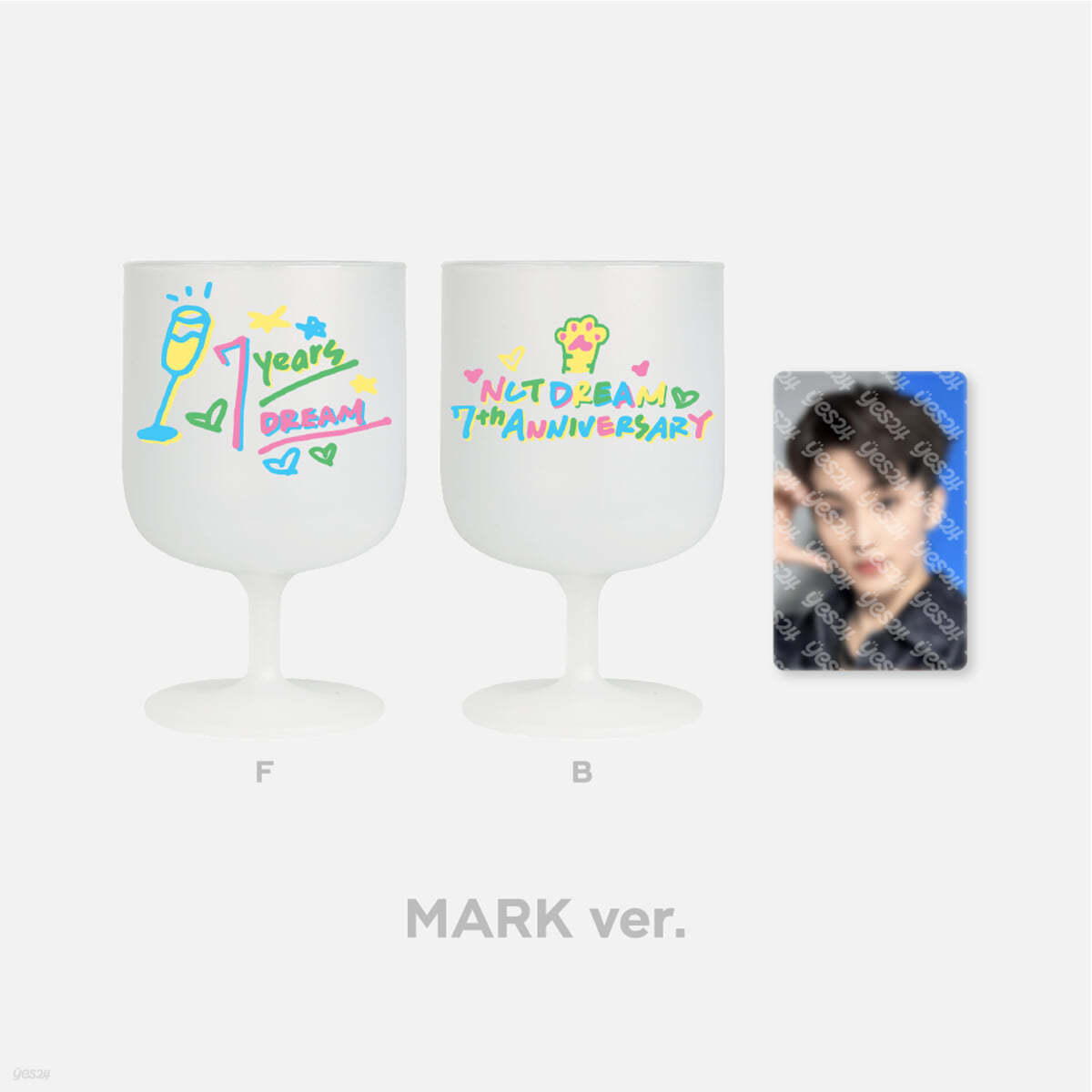 [NCT DREAM 7th Anniversary] 7주년 DIY 와인컵 & 포토카드 SET [마크 ver.]