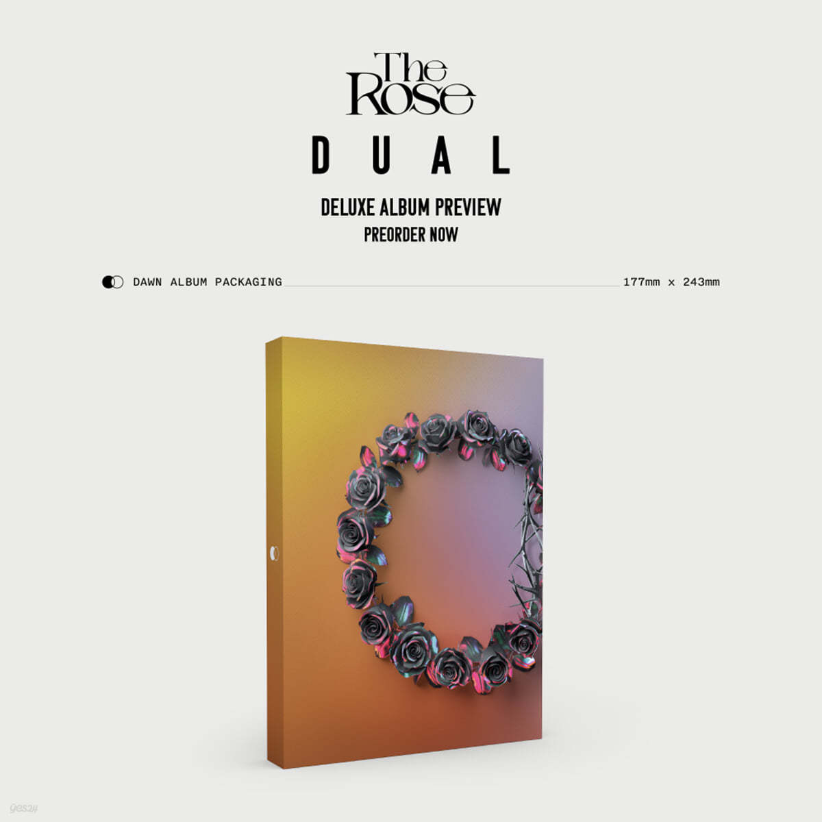 더 로즈 (The Rose) 2집 - DUAL (Deluxe Box Album) [Dawn ver.]