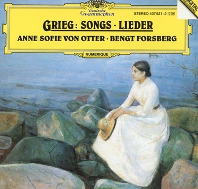 안네 소피 폰 오터 - Anne Sofie Von Otter - Grieg , Songs , Lieder [독일발매]