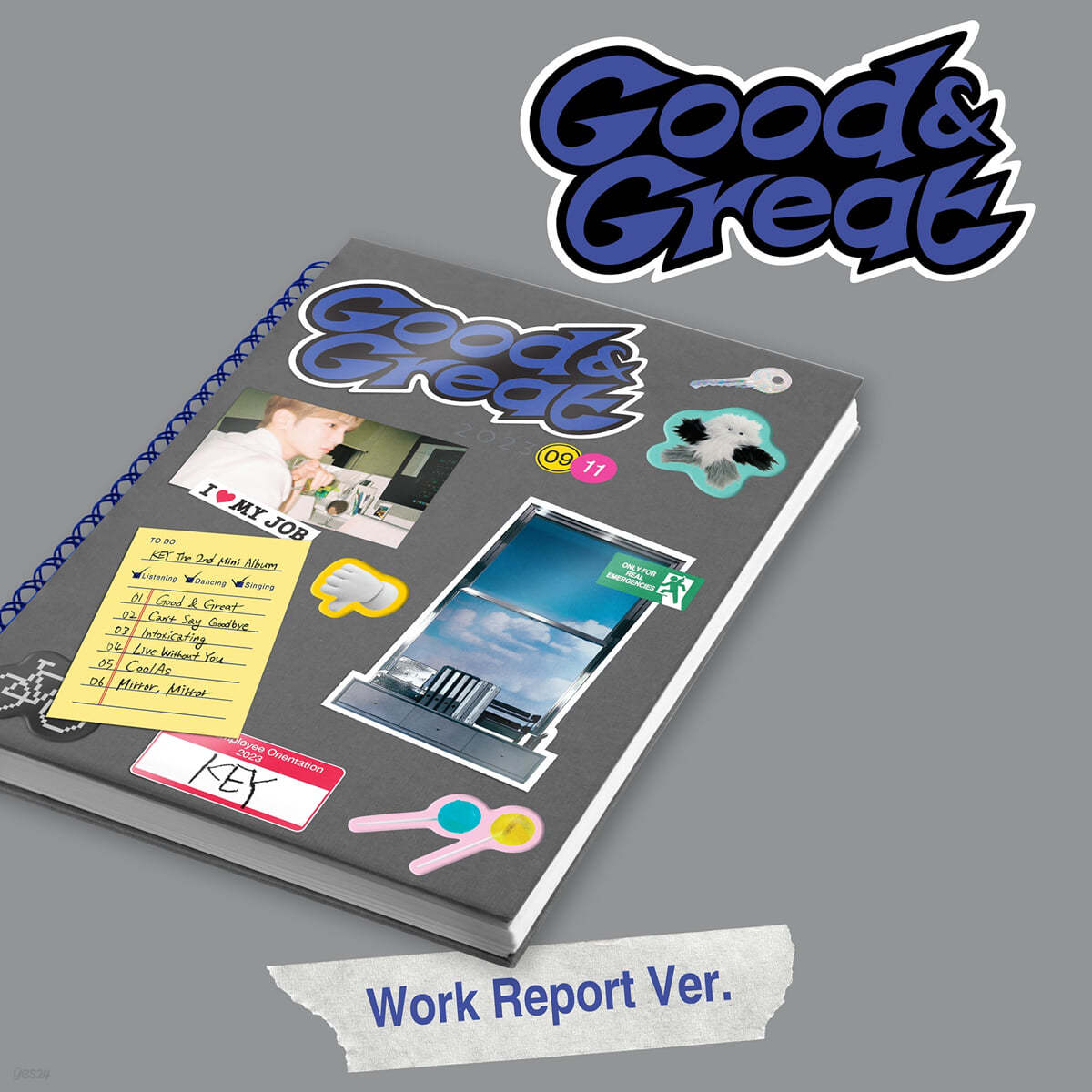 키 (KEY) - 미니앨범 2집 : Good & Great [Work Report Ver.]