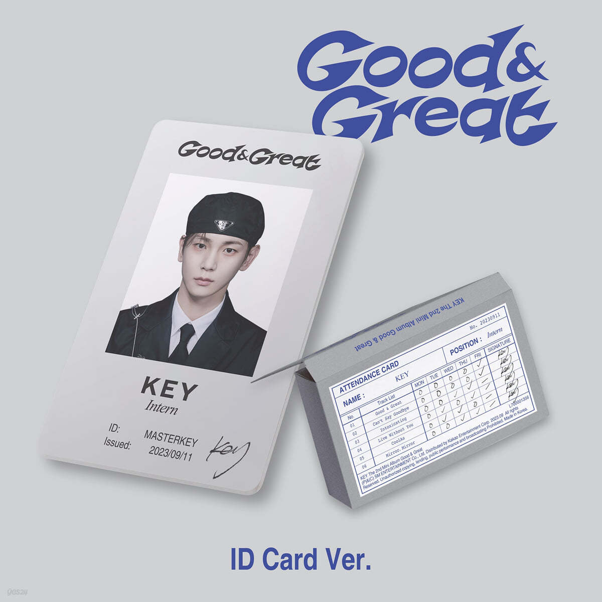 키 (KEY) - 미니앨범 2집 : Good &amp; Great [ID Card Ver.](스마트앨범)