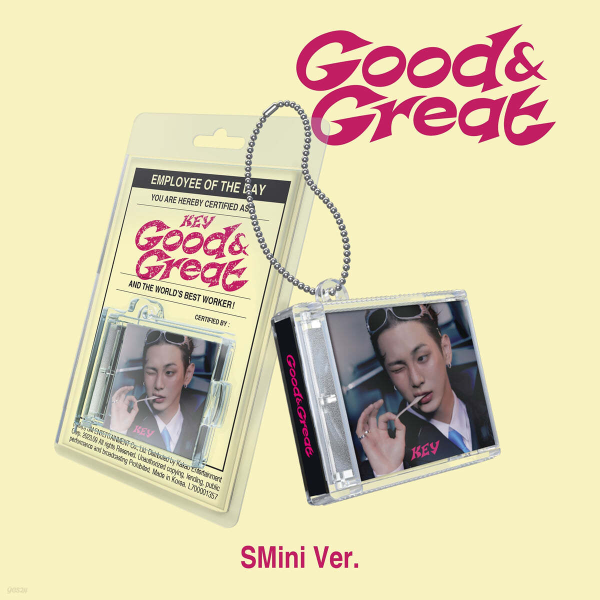 키 (KEY) - 미니앨범 2집 : Good &amp; Great [SMini Ver.](스마트앨범)