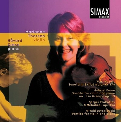 Mozart, Faure : 바이올린 리사이틀 - 마리안 토르센 (Marianne Thorsen) (EU발매)