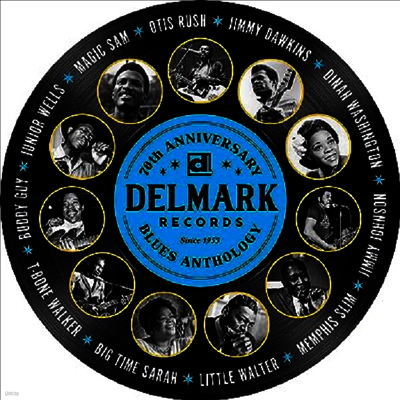 Various Artists — Delmark 70th Anniversary Blues Anthology 앨범 커버