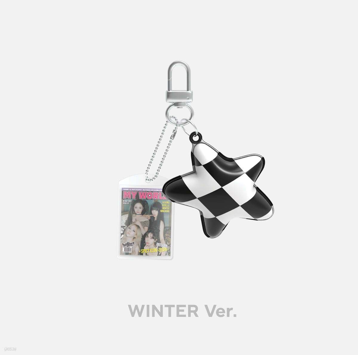 [aespa - MY WORLD] CUSHION KEY RING [WINTER ver.]