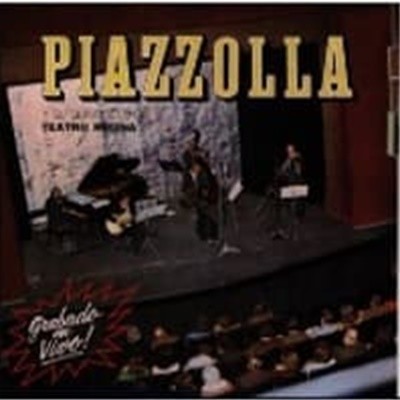 Astor Piazzolla Y Su Quinteto / Piazzolla En Al Teatro Regina Grabado En Vivo! (Ϻ)