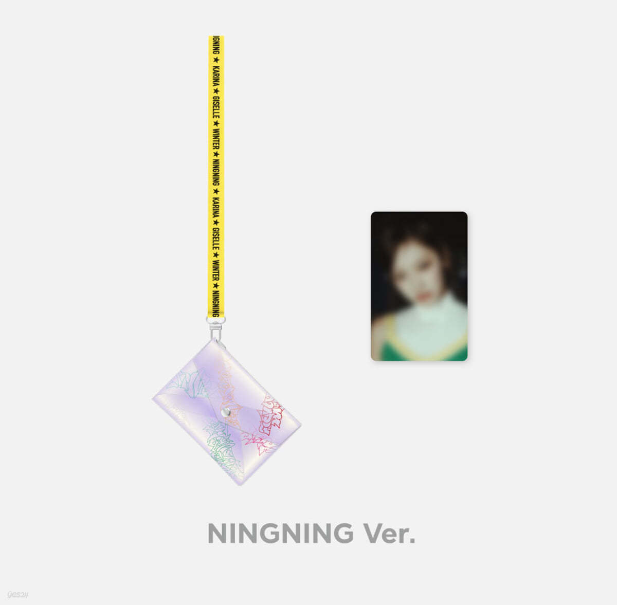 [aespa - MY WORLD] hologram CARD HOLDER [NINGNING ver.]